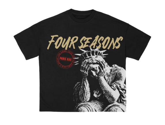 Four Seasons “Liberty” Tee (Blk)