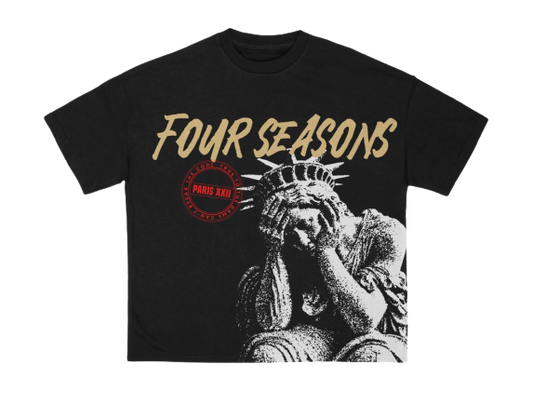 Four Seasons “Liberty” Tee (Blk)