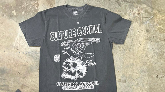 Culture Capital “Logo” Tee (gry/white)