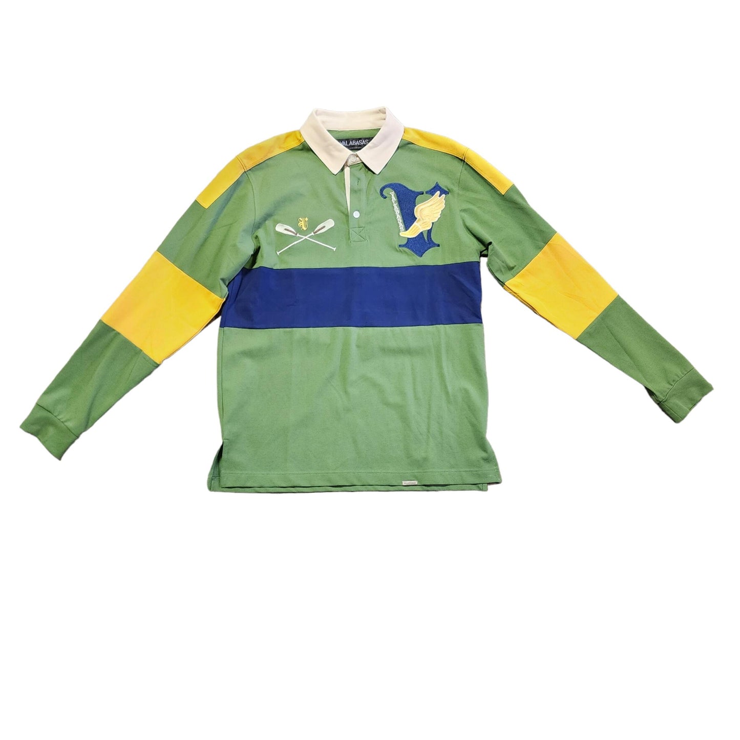 "United Rugby" Long Sleeve Polo - Forest - United Rugby
