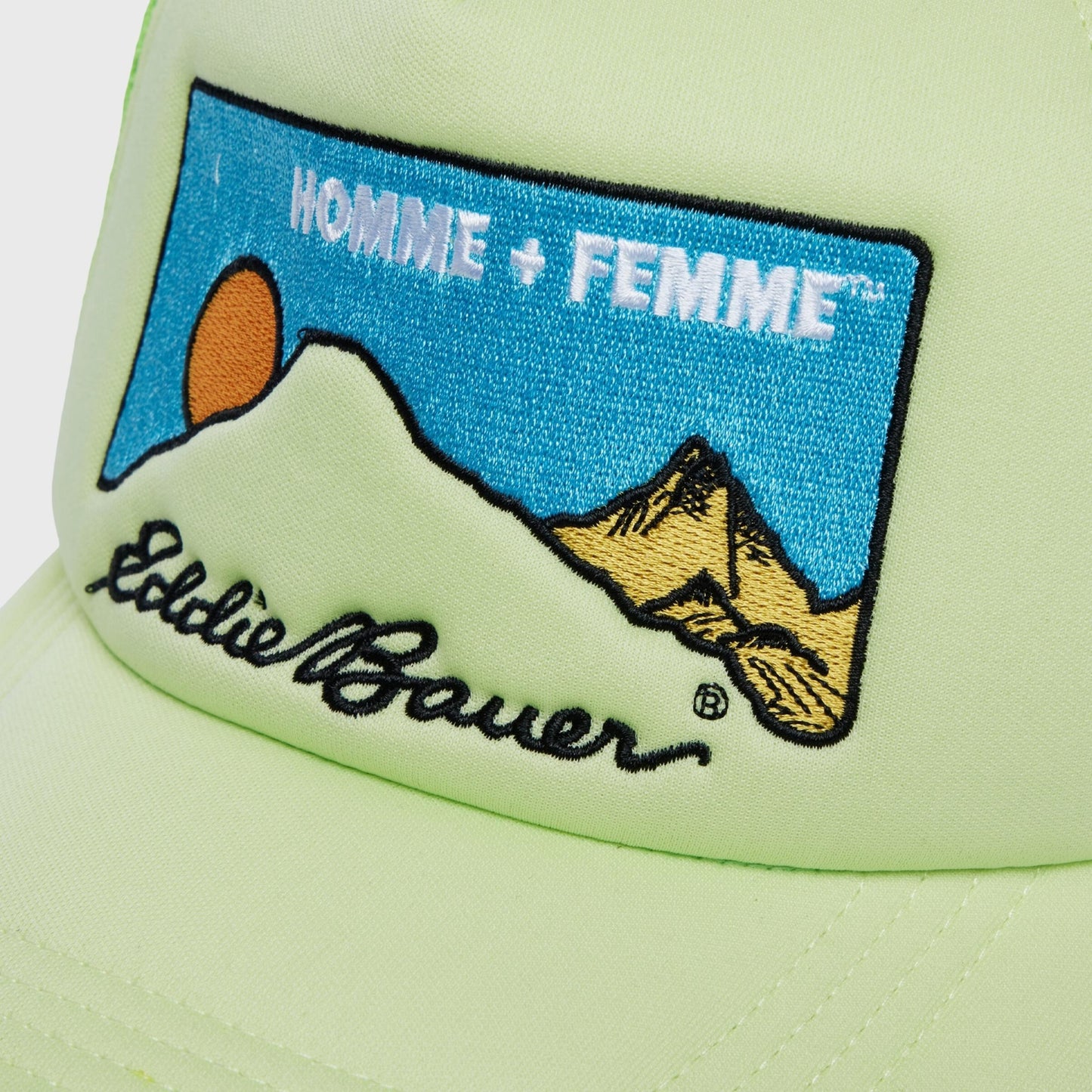 Trucker Hat Eddie Bauer x Homme + Femme (Meadow)