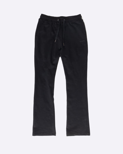 French Terry Flare Pants (Black)
