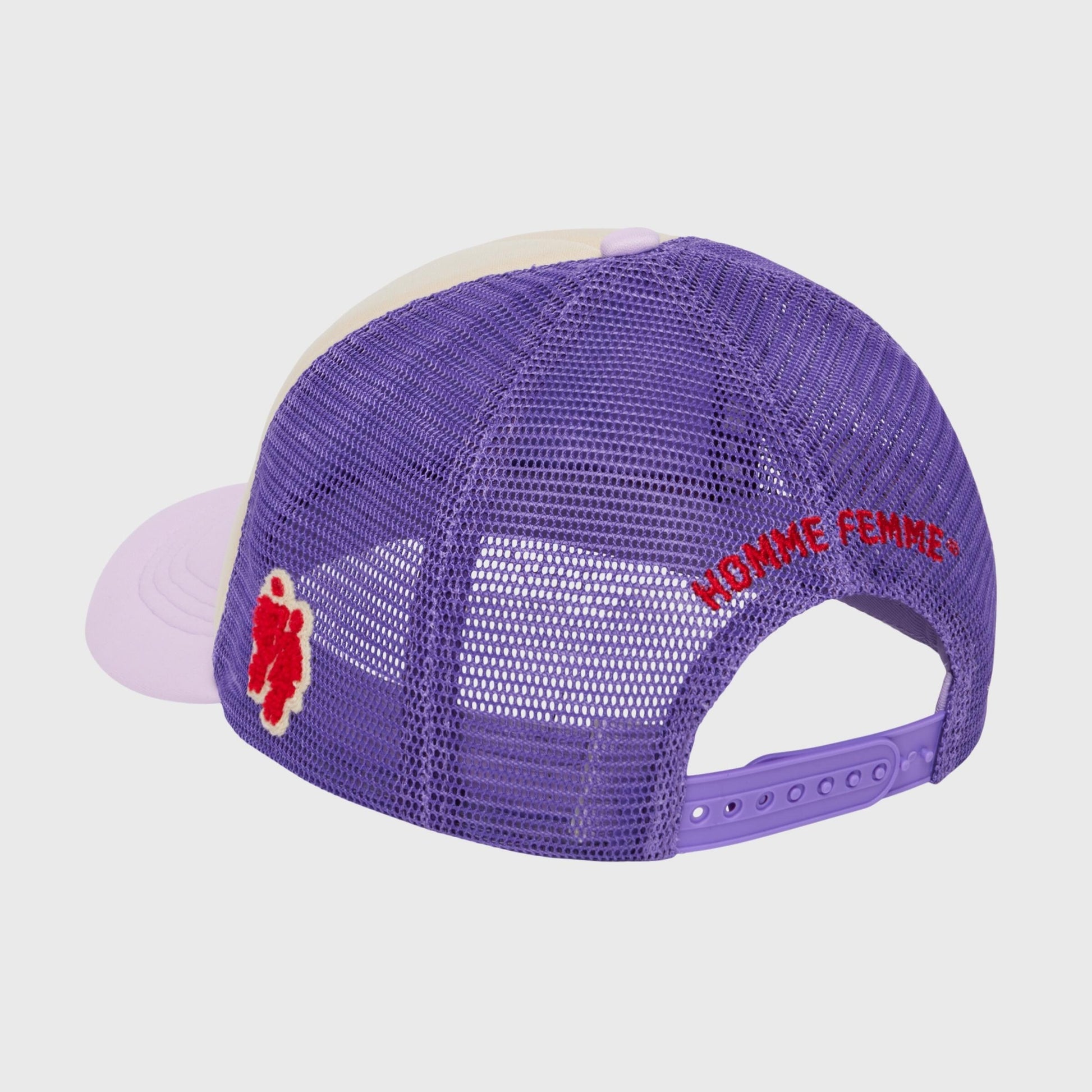 Poetry Trucker Hat Purple – Strong Hold Shop