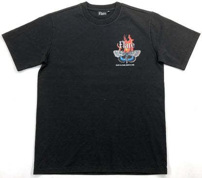 Moth To The Flame T-Shirt (Washed Black)